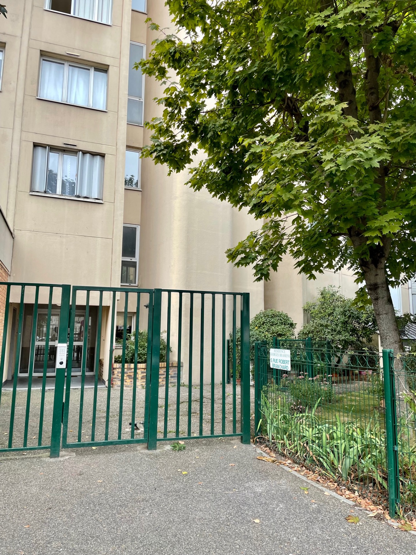 Entrée de l'immeuble